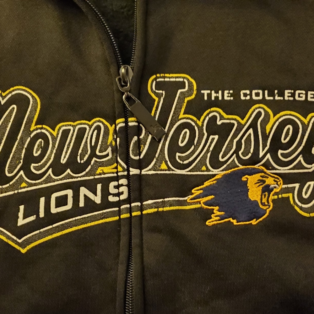The College of New Jersey full zip warmup jacket - Picture 3 of 3